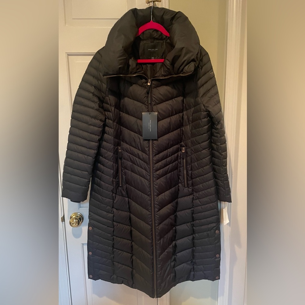 NTW Marc New York Black Puffer Coat Size XXL